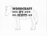 Puzzle Patterns - Horses, Cows, Goats