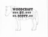 Puzzle Patterns - Horses, Cows, Goats