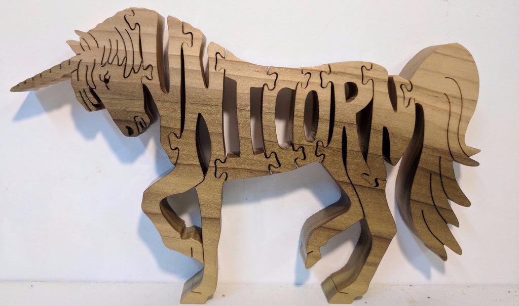 Mythical Creature Puzzles Woodcraft By Scott