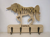 Key/Leash Holder with CUSTOM NAME in Base