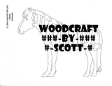 Puzzle Patterns - Horses, Cows, Goats