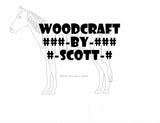 Puzzle Patterns - Horses, Cows, Goats
