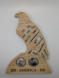 NEW ITEMS: AMERICA 250 EAGLE with commemorative coin(s)