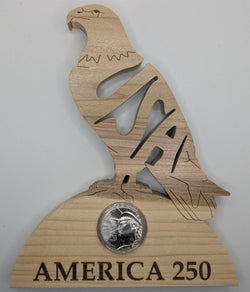 NEW ITEMS: AMERICA 250 EAGLE with commemorative coin(s)