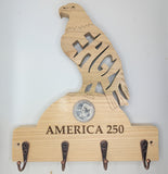 NEW ITEMS: AMERICA 250 EAGLE Key Rack with commemorative coin(s)