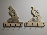 NEW ITEMS: AMERICA 250 EAGLE Key Rack with commemorative coin(s)