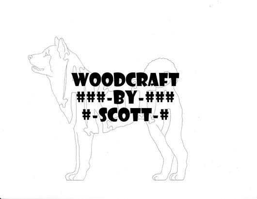 Puzzle Patterns-Dogs(A-C) โ Woodcraft By Scott